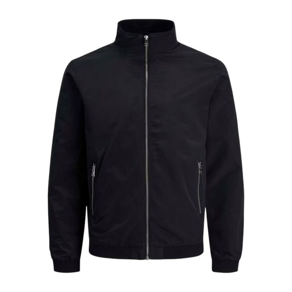 Jack And Jones Mens Rush Regular Harrington Jacket / Black